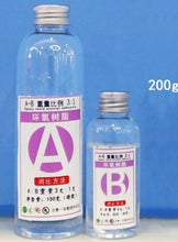 Load image into Gallery viewer, Hard Resin Epoxy Crystal Epoxy Highly Transparent AB Glue Epoxy Mold Material Diy Bracelet Resin including kit