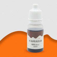 Load image into Gallery viewer, 10ml Handmade Soap Dye Pigments Safe and Non-toxic Base Color Liquid Pigment DIY Manual Soap Colorant Tool Kit 66CY