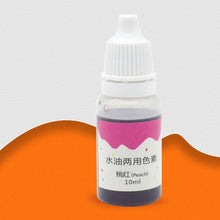 Load image into Gallery viewer, 10ml Handmade Soap Dye Pigments Safe and Non-toxic Base Color Liquid Pigment DIY Manual Soap Colorant Tool Kit 66CY