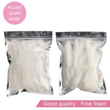 Load image into Gallery viewer, 1 Bag DIY Hand Making Soap Making Bases Melts Soap Raw Material Go To Blackhead Cleansing Transparent Soap Base Plant Soap Bases